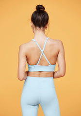 Powder Blue Compressive Classic-Rise Legging