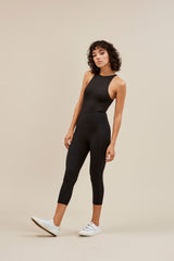 Black Compressive High-Rise Legging