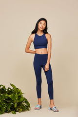 Indigo Compressive Classic-Rise Legging