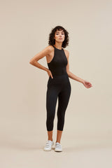 Black Compressive High-Rise Legging