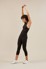 Black Compressive High-Rise Legging