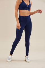Indigo Compressive Classic-Rise Legging