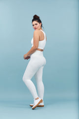 Ivory Compressive High-Rise Legging