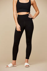 Black Compressive High-Rise Legging
