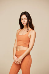 Apricot Compressive Classic-Rise Legging