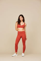 Red Ochre Compressive Classic-Rise Legging