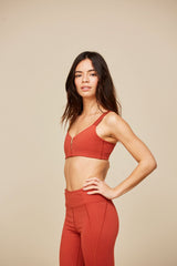 Red Ochre Compressive Classic-Rise Legging