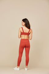 Red Ochre Compressive Classic-Rise Legging