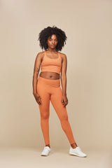 Apricot Compressive Classic-Rise Legging