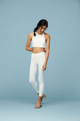 Ivory Compressive Classic-Rise Legging