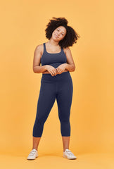 Midnight Compressive Classic-Rise Legging