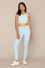 Powder Blue Compressive Classic-Rise Legging