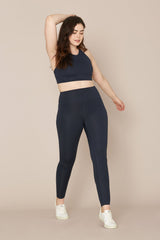 Midnight Compressive Classic-Rise Legging