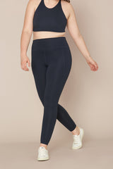 Midnight Compressive Classic-Rise Legging