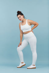 Ivory Compressive High-Rise Legging